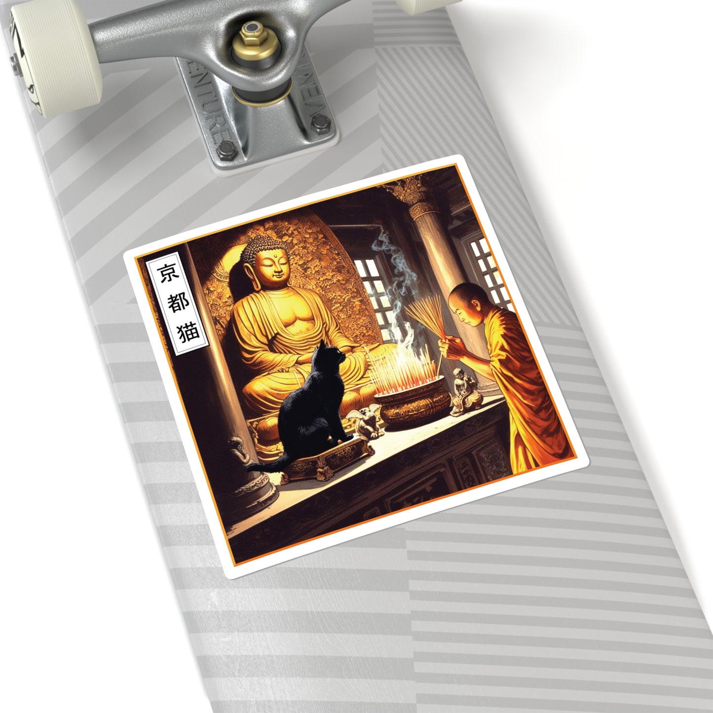 Square Stickers - Devotion/Clarity