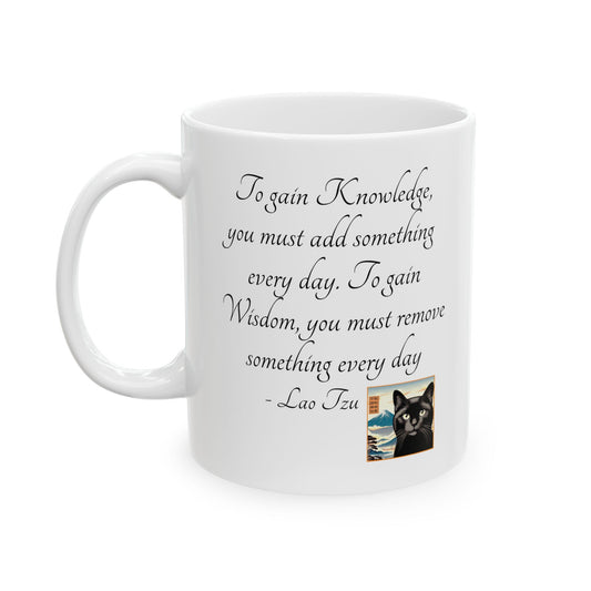 Ceramic Mug, 11 oz. - Wisdom/Knowledge