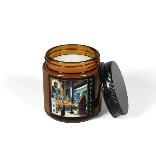 Artisan Scented Soy Candle - Calligraphy/Happiness