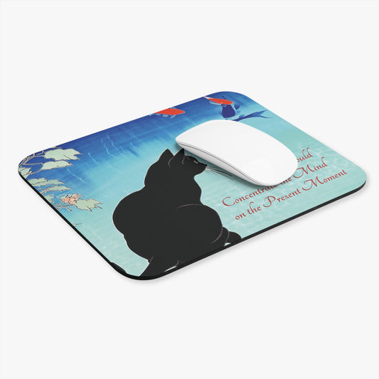Kyoto Cat Mouse Pad - The Way/Patience