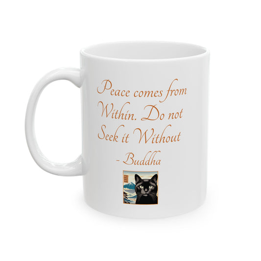 Ceramic Mug, 11oz - Street Life/Serenity