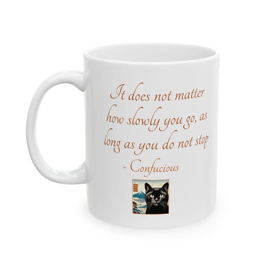 Ceramic Mug, 11oz - Wisdom/Persevere