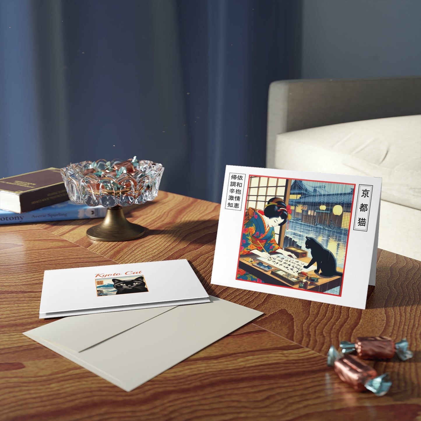 Blank Greeting Cards - Calligraphy/Beginning- (8, 16, and 24 pcs)