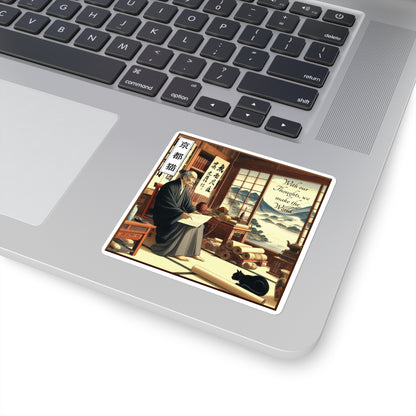 Square Stickers - Wisdom/Create