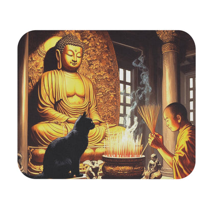 Kyoto Cat Mouse Pad - Wisdom/Clarity