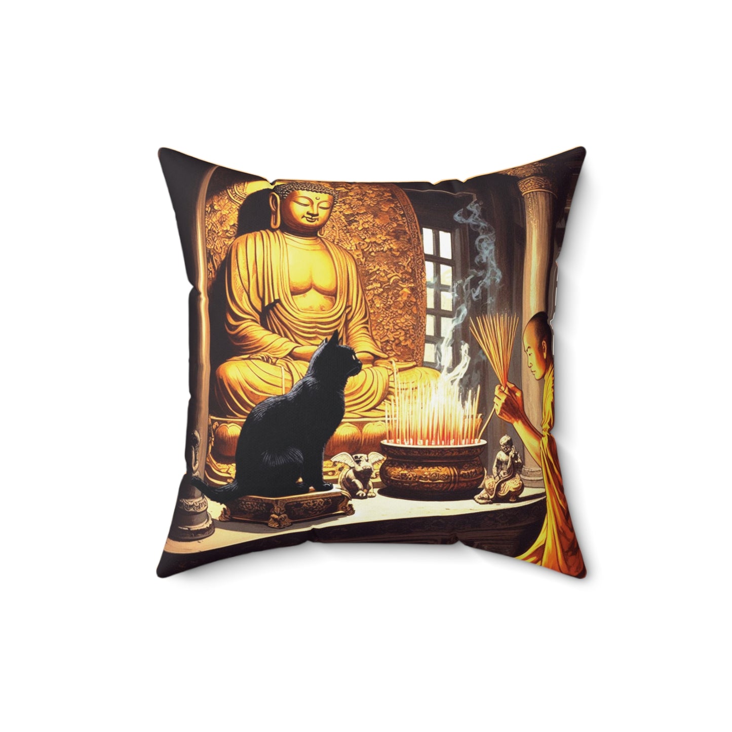 Spun Polyester Pillow - Devotion/Clarity