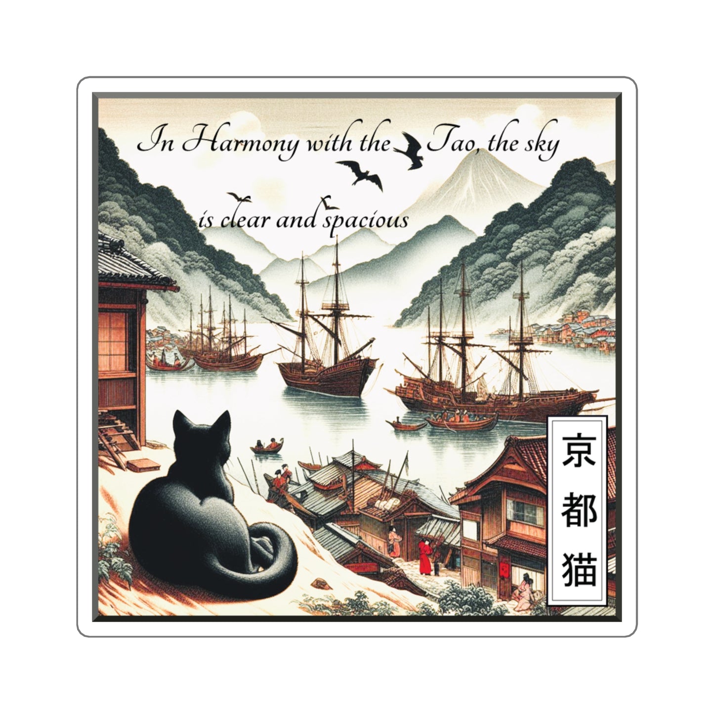 Square Stickers - The Way/Balance