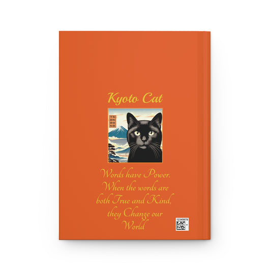 Hardcover Journal - Calligraphy/Words