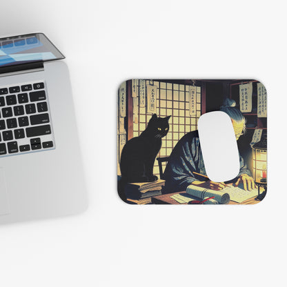 Kyoto Cat Mouse Pad - Wisdom/Achieve