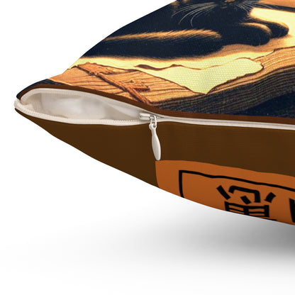 Spun Polyester Pillow - Wisdom/Persevere