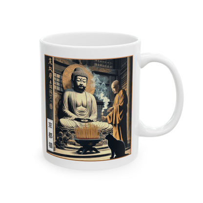 Ceramic Mug, 11oz - Devotion/Enlighten