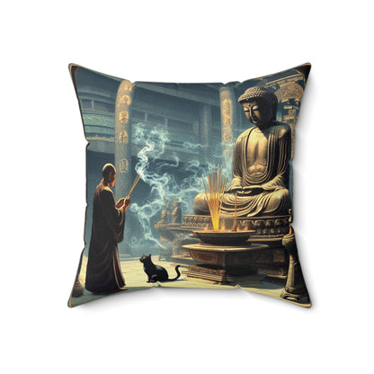 Spun Polyester Pillow - Devotion/Essence