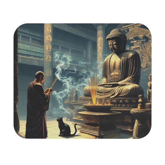 Kyoto Cat Mouse Pad - Wisdom/Essence