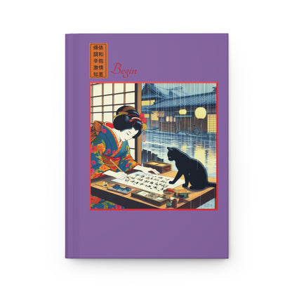 Hardcover Journal - Calligraphy/Beginning
