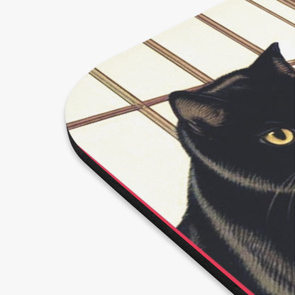 Kyoto Cat Mouse Pad - Calligraphy/Mastery