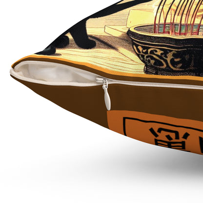 Spun Polyester Pillow - Devotion/Reflection