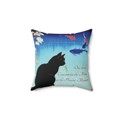 Spun Polyester Pillow - The Way/Focus