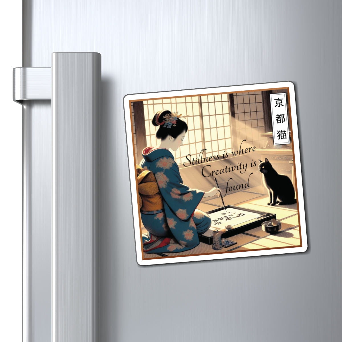 Magnets - Calligraphy/Stillness