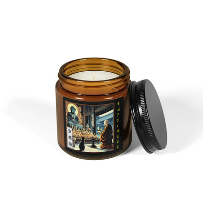 Artisan Scented Soy Candle - Calligraphy/Happiness