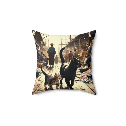 Spun Polyester Pillow - Street Life/Street Kings