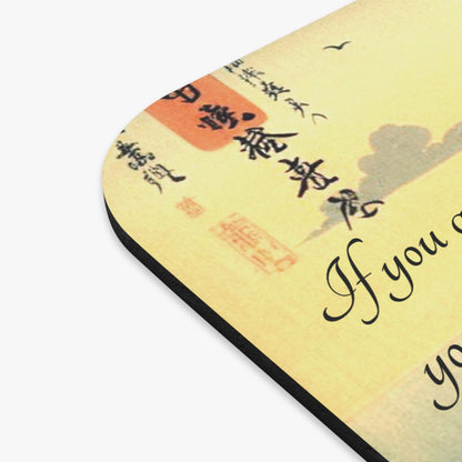 Kyoto Cat Mouse Pad -The Way/Flow