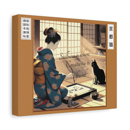 Canvas Wall Art - Calligraphy/Stillness