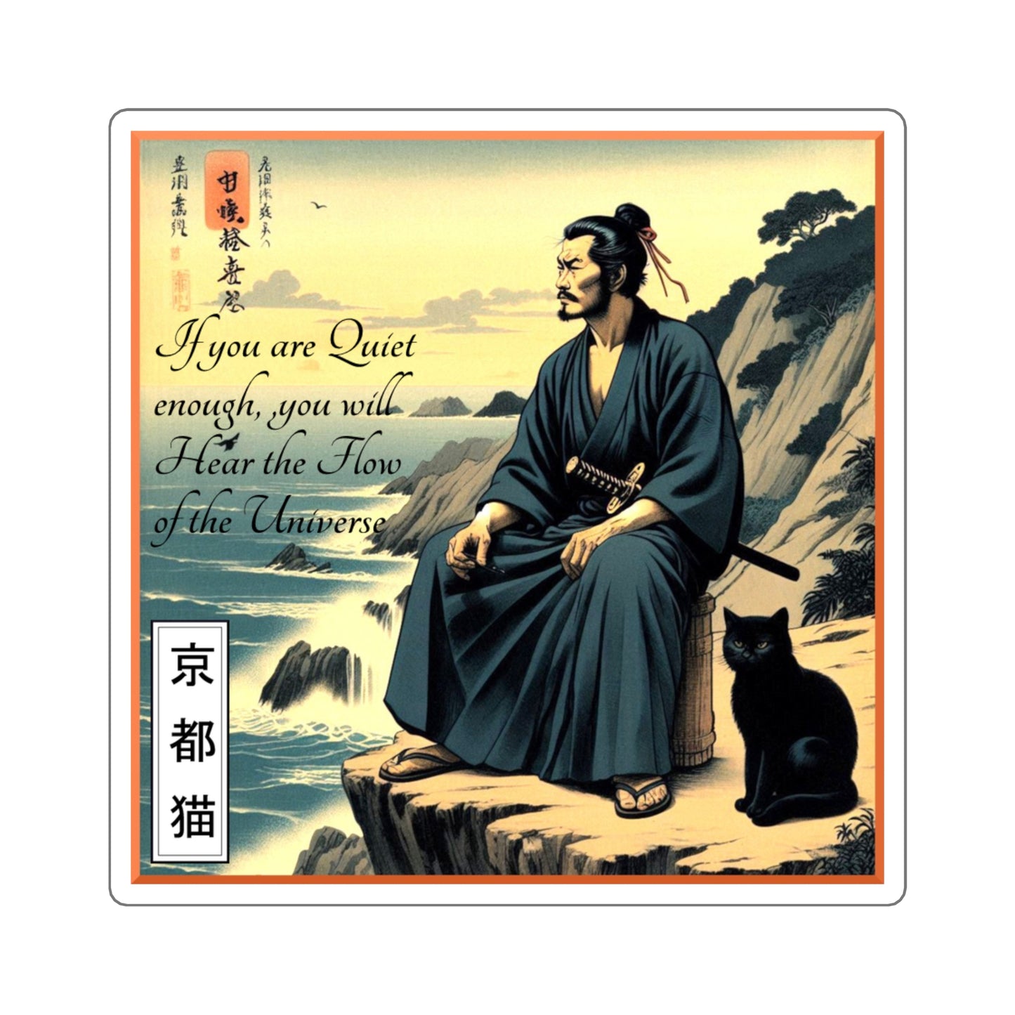 Square Stickers - The Way/Flow