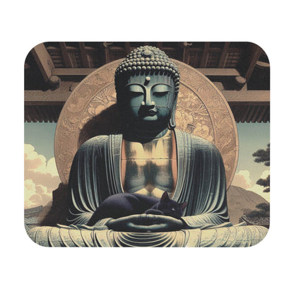 Kyoto Cat Mouse Pad - Street Life/Harmony