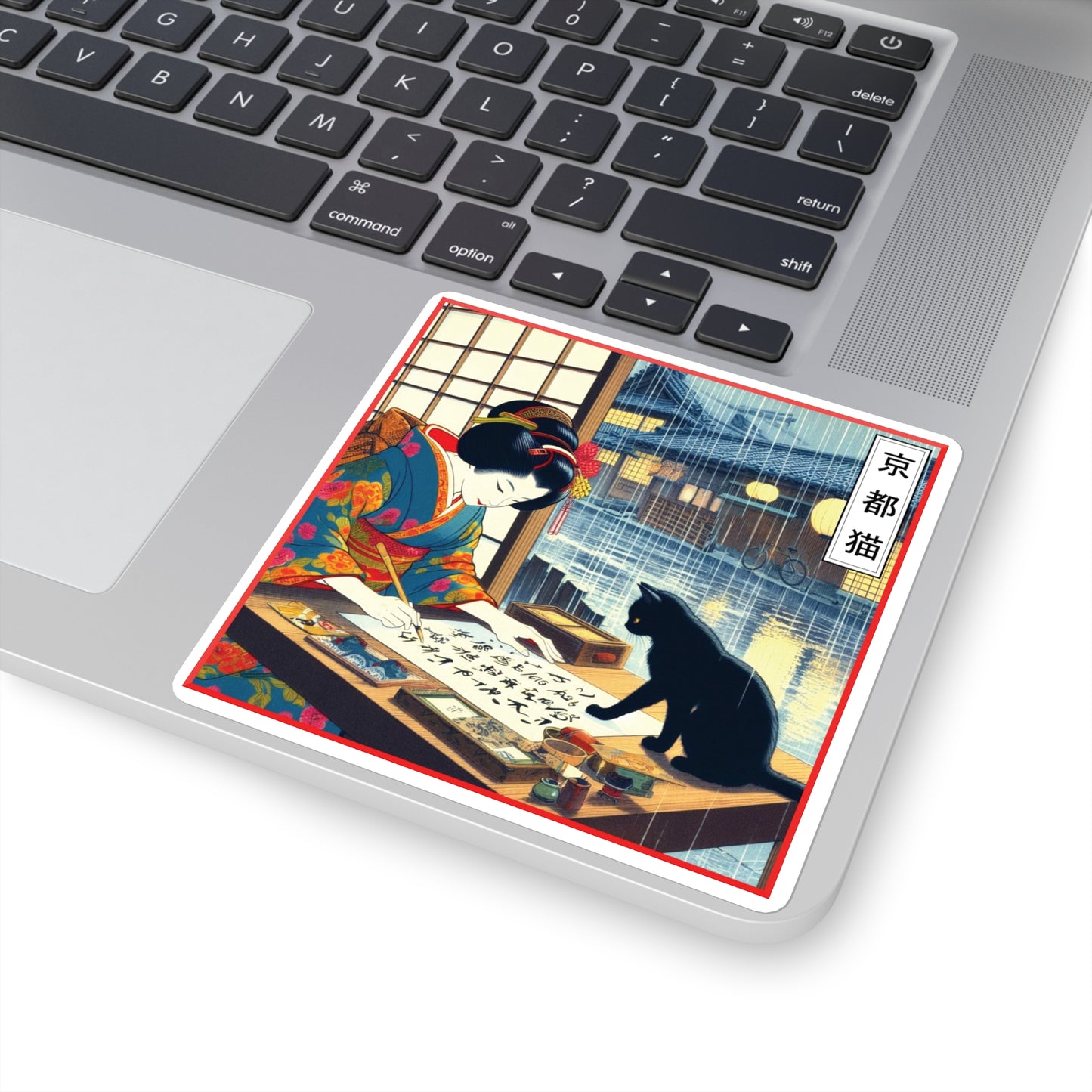 Square Stickers - Calligraphy/Beginning