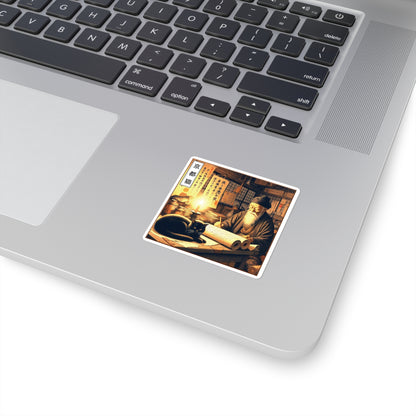 Square Stickers - Wisdom/Persevere