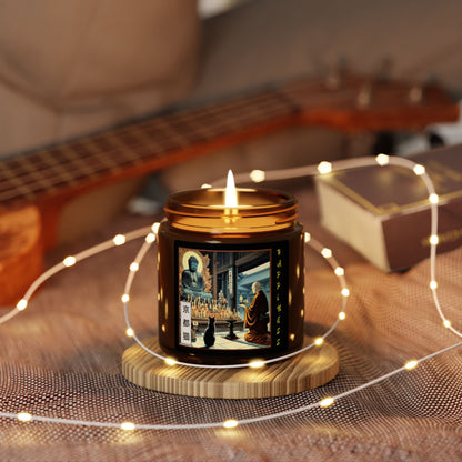 Artisan Scented Soy Candle - Calligraphy/Happiness