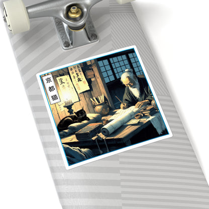 Square Stickers - Wisdom/Knowledge