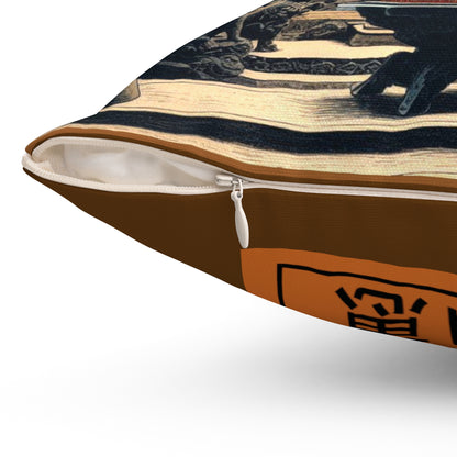 Spun Polyester Pillow - Devotion/Enlighten