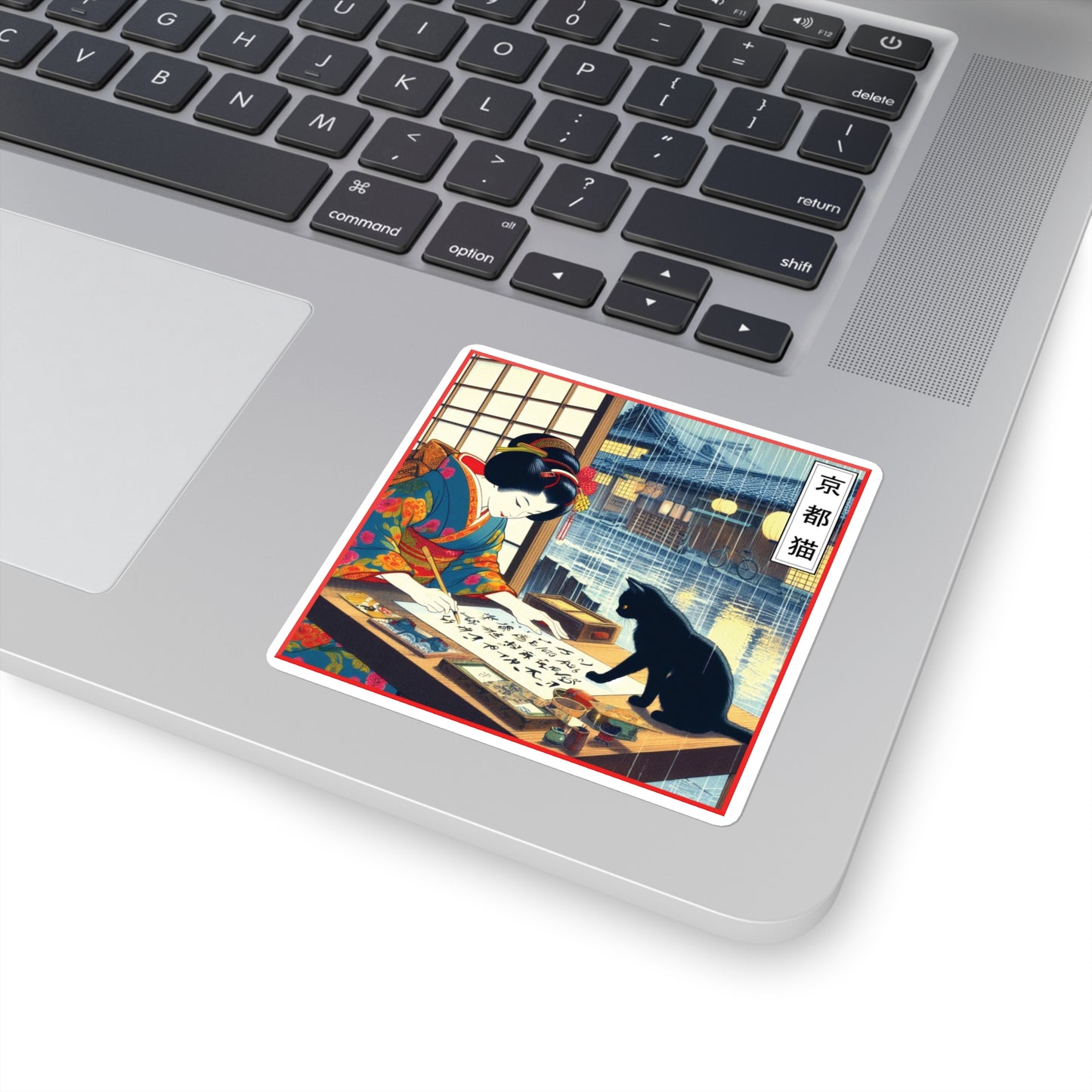 Square Stickers - Calligraphy/Beginning