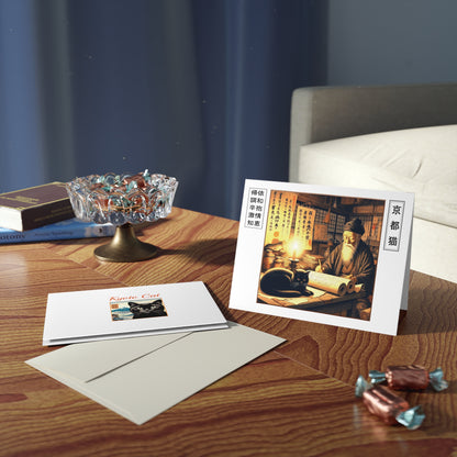 Blank Greeting Cards - Wisdom/Persevere - (8, 16, and 24 pcs)