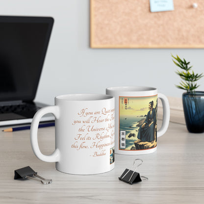 Ceramic Mug, 11 oz. - The Way/Flow