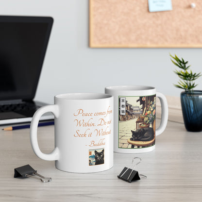 Ceramic Mug, 11oz - Street Life/Serenity