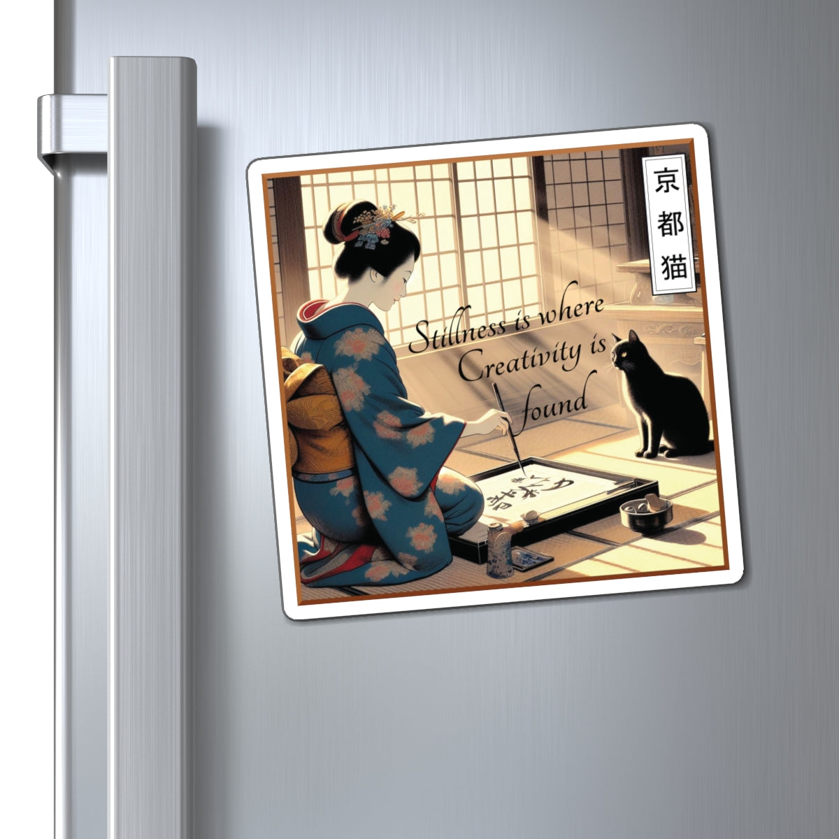 Magnets - Calligraphy/Stillness