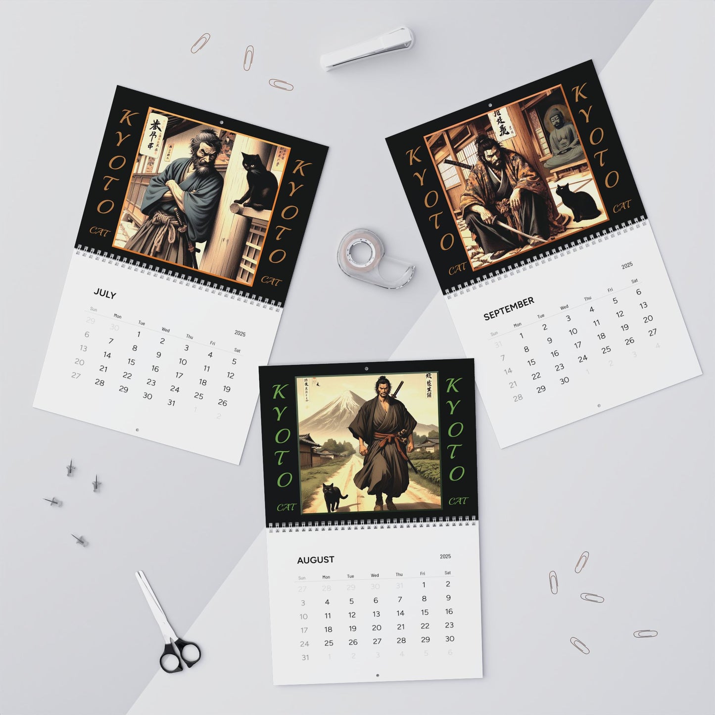 Wall Calendars (2026) - Ronin!